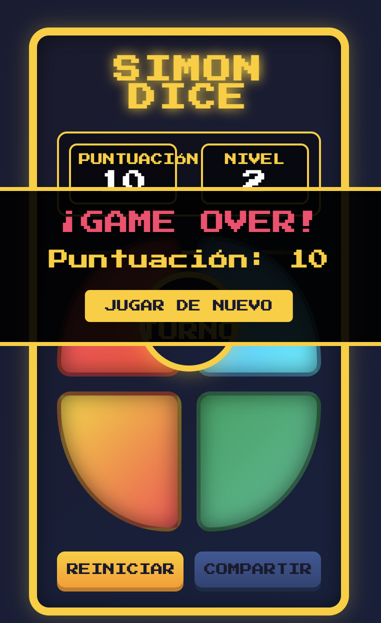 Simon%20Dice%20 %20Game%20over